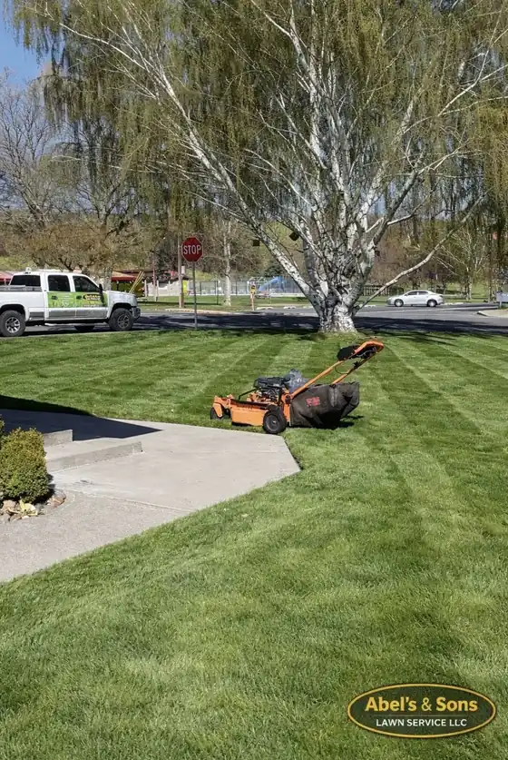 Weekly Mowing by Abel's & Sons in the Yakima area